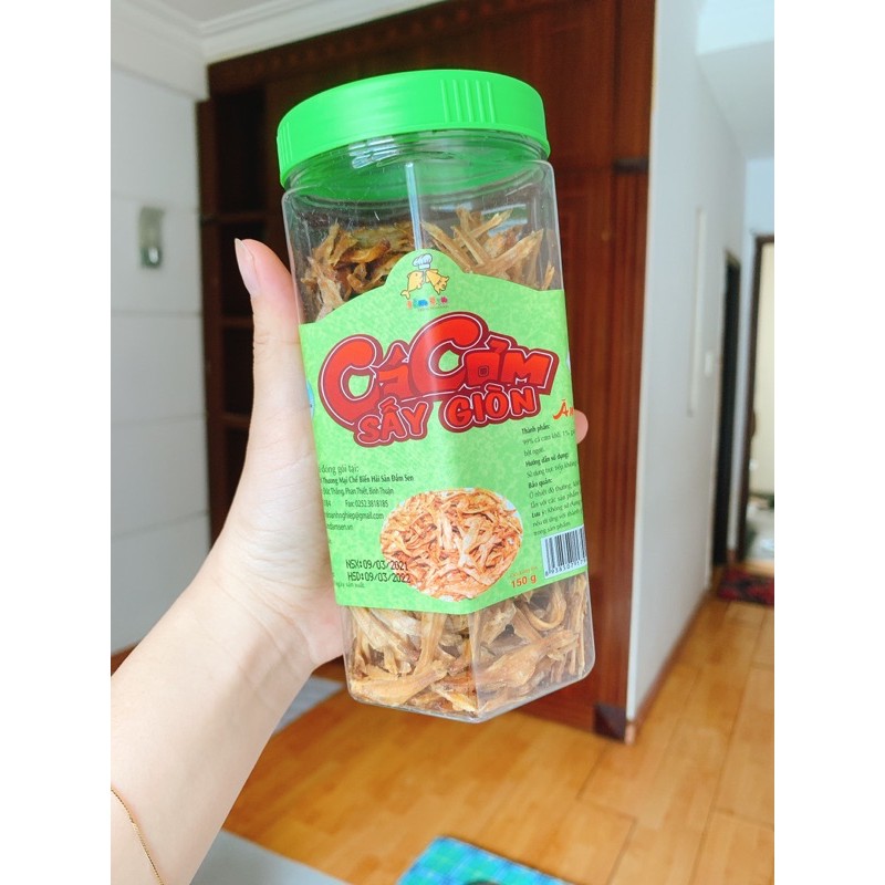 cá cơm sấy giòn Đầm Sen 150g