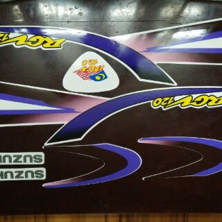Bộ tem suzuki sport 2000 màu tím