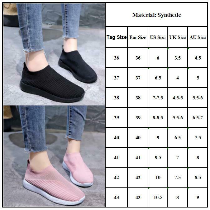 Giày sneaker thể thao nữ bằng thun lưới