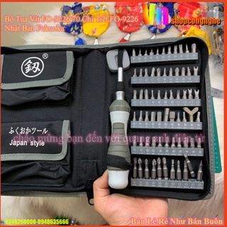 Bộ tua vít fo-9226 70 chi tiết fo-9226 nhật bản fukuoka