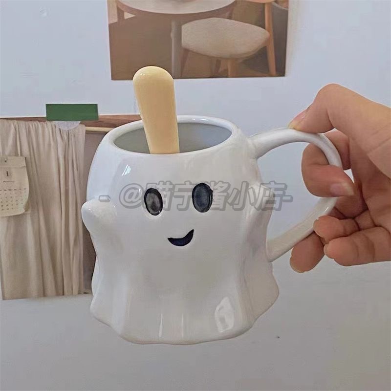 Cốc Sứ Ma 500ml Nhỏ Xinh Uống Cafe Siêu Đáng yêu Siêu Rẻ !!!