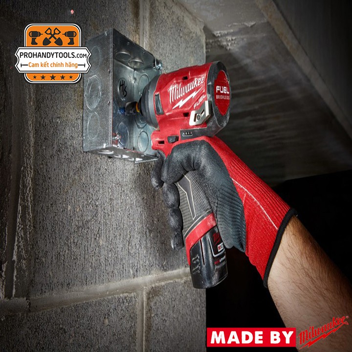 Máy Khoan Động Lực Dùng Pin 12V Milwaukee-M12 FPD-0C