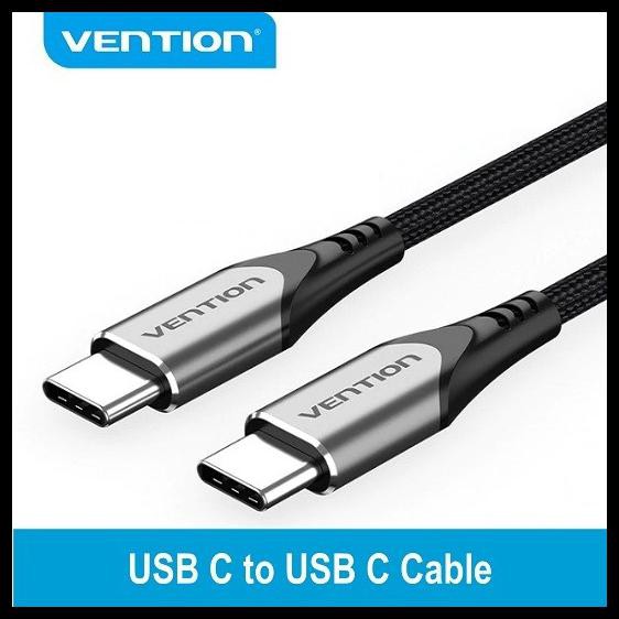 VENTION Dây Cáp Sạc Truyền Dữ Liệu Usb 2.0 Type-C Dài 1m