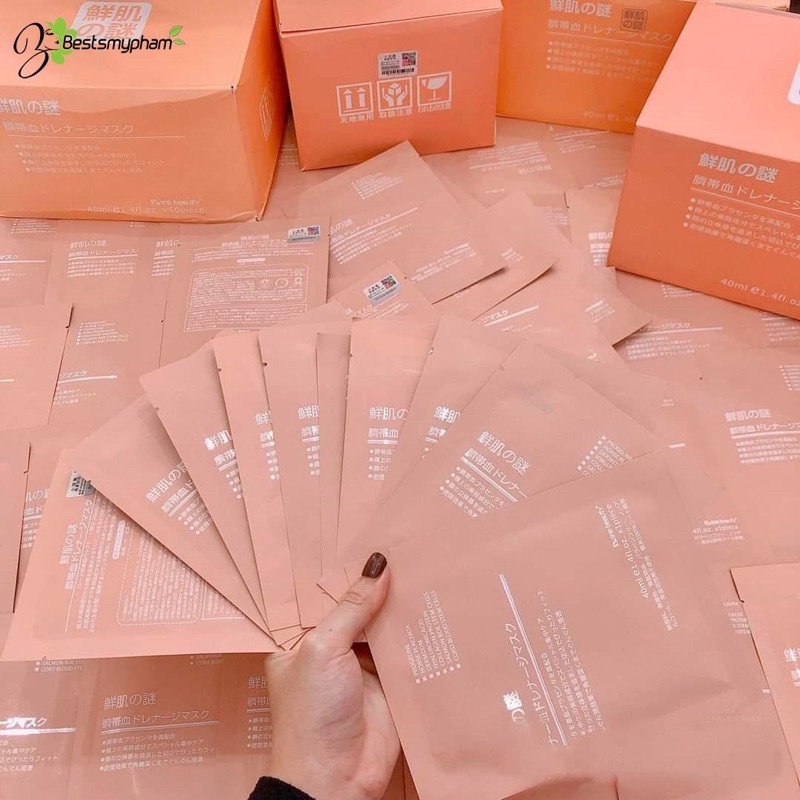 50 Miếng Mặt Nạ Nhau Thai Cừu Nội Địa Nhật Chính Hãng Ủ TRẮNG NHAU THAI CỪU
