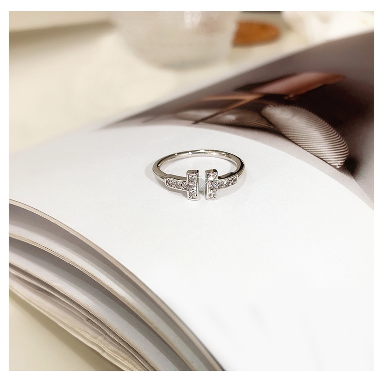 Nhẫn nữ bạc cao cấp AKING LUXURY AK52. Nhẫn bạc nguyên chất thiết kế thời thượng, trẻ trung. Mẫu nhẫn mới nhất 2022