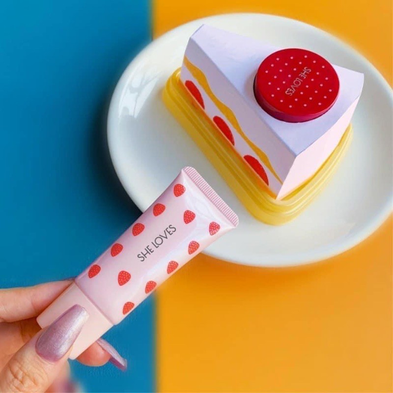 SET KEM NỀN + PHẤN PHỦ BÁNH KEM SHE LOVES