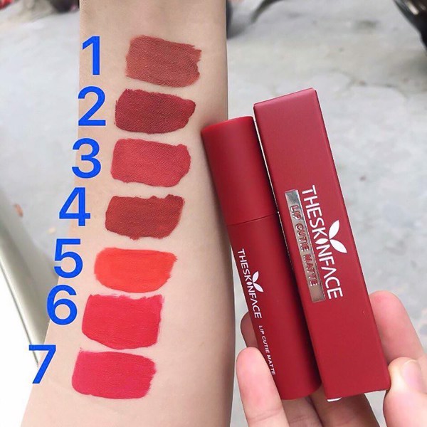 SON KEM LÌ THE SKIN FACE LIP CUTIE MATTE | WebRaoVat - webraovat.net.vn