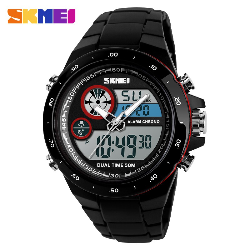 Đồng Hồ Nam Điện Tử Thể Thao Pin Nhật, Kháng Nước SKMEI - 1429RD - Hàng Chính Hãng