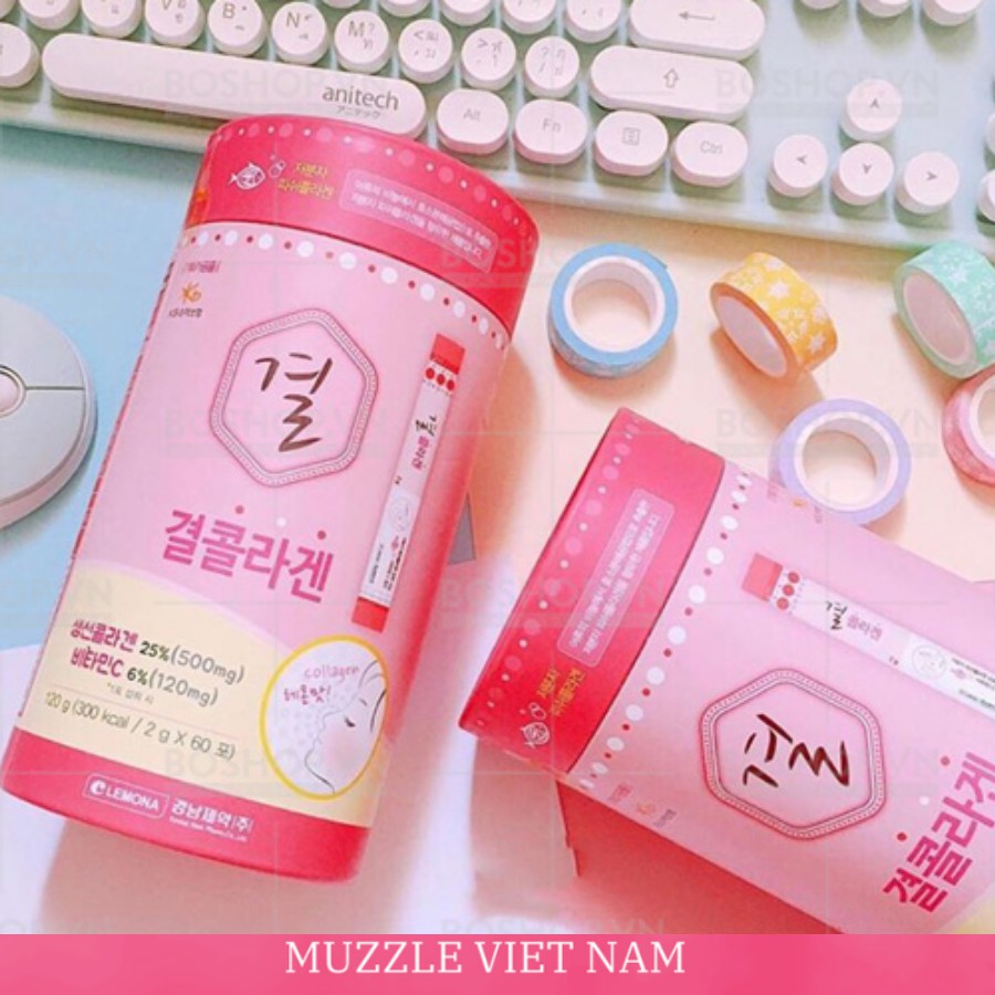 Bột Uống Cung Cấp Collagen Lemona Gyeol Nano Powder Lemon Flavor + Vitamin C | BigBuy360 - bigbuy360.vn