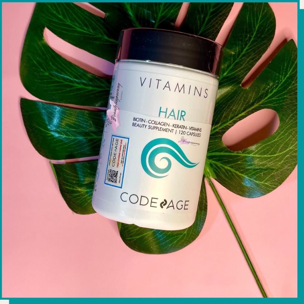Viên Uống Kích Thích Mọc Tóc, Cải Thiện Nang Tóc Code Age Hair Vitamins