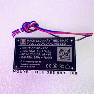 Mạch điều khiển led nháy theo thạc cột Full Ledsign