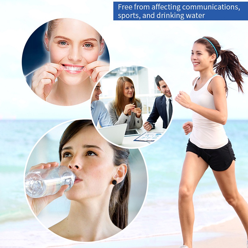 [Hàng mới về] Cặp miếng dán làm trắng răng Lanbena hơi thở thơm mát loại bỏ vết ố JP6 JP5