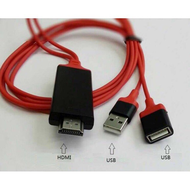 ( Siêu Hot ) CÁP HDMI ĐA NĂNG CHUYỂN TỪ ĐIỆN THOẠI RA TIVI HỖ TRỢ CẢ 3 CHÂN CẮM LIGHTNING / MICRO / TYPE C