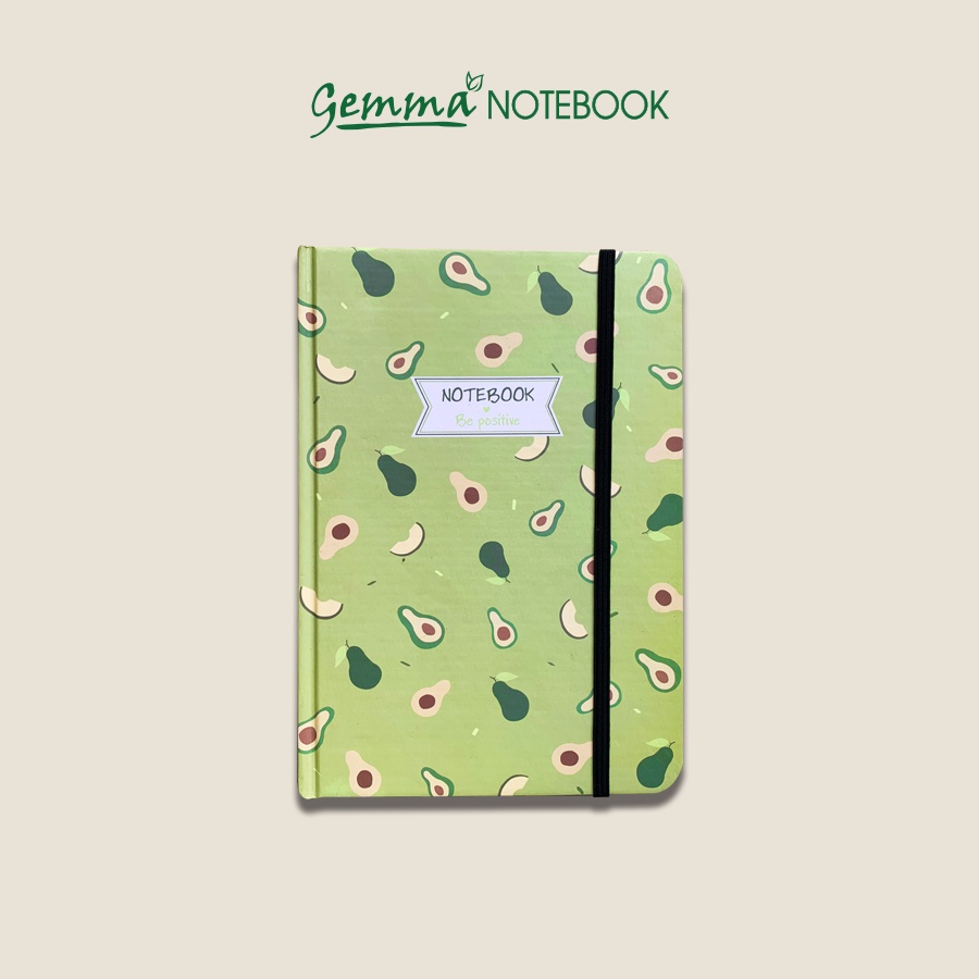 GEMMA NOTEBOOK - Sổ tay bìa cứng A5 - FRU Bơ