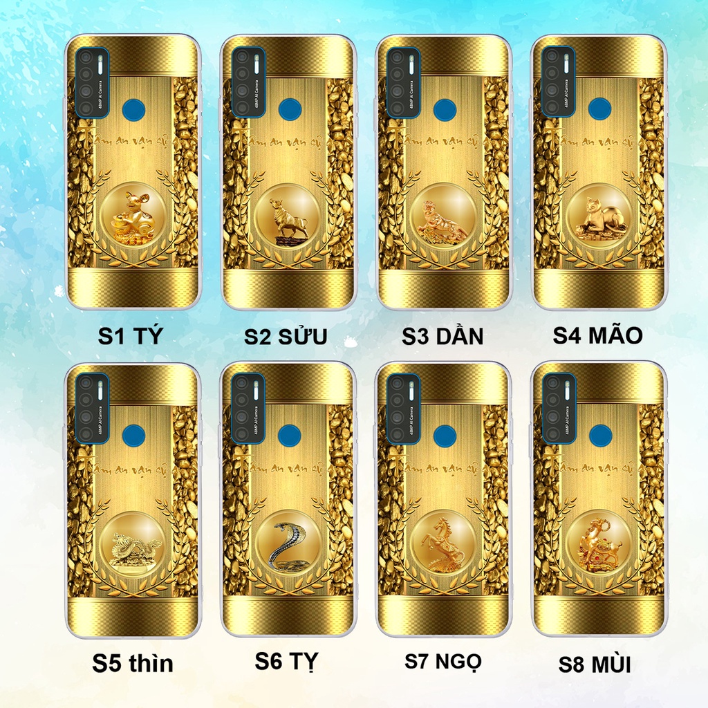 Ốp lưng Vsmart điện thoại Star 5 / Joy 4 / Live 4 in hình 12 con giáp ốp lưng cao cấp chất lượng Son Store 68