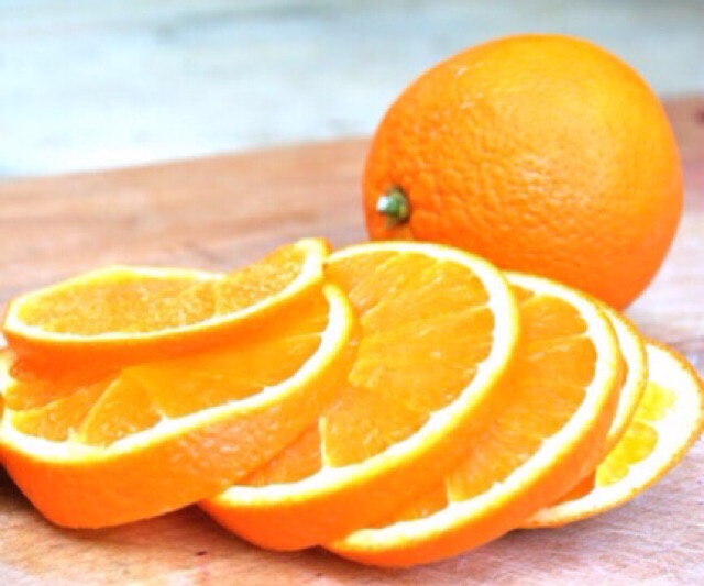 1kg cam vàng sấy khô thái lát Detox thanh lọc cơ thể