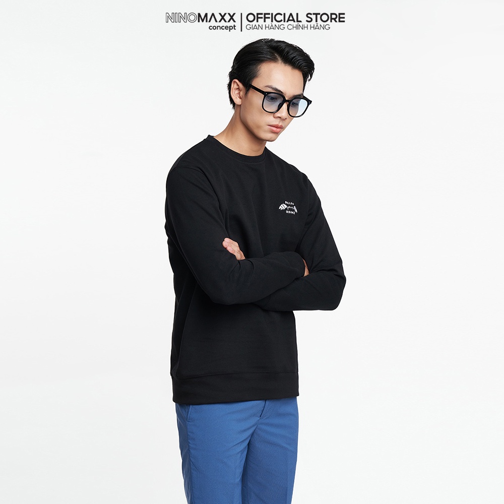 NINOMAXX Áo hoodies Nam cotton Form rộng Stretch 2204003