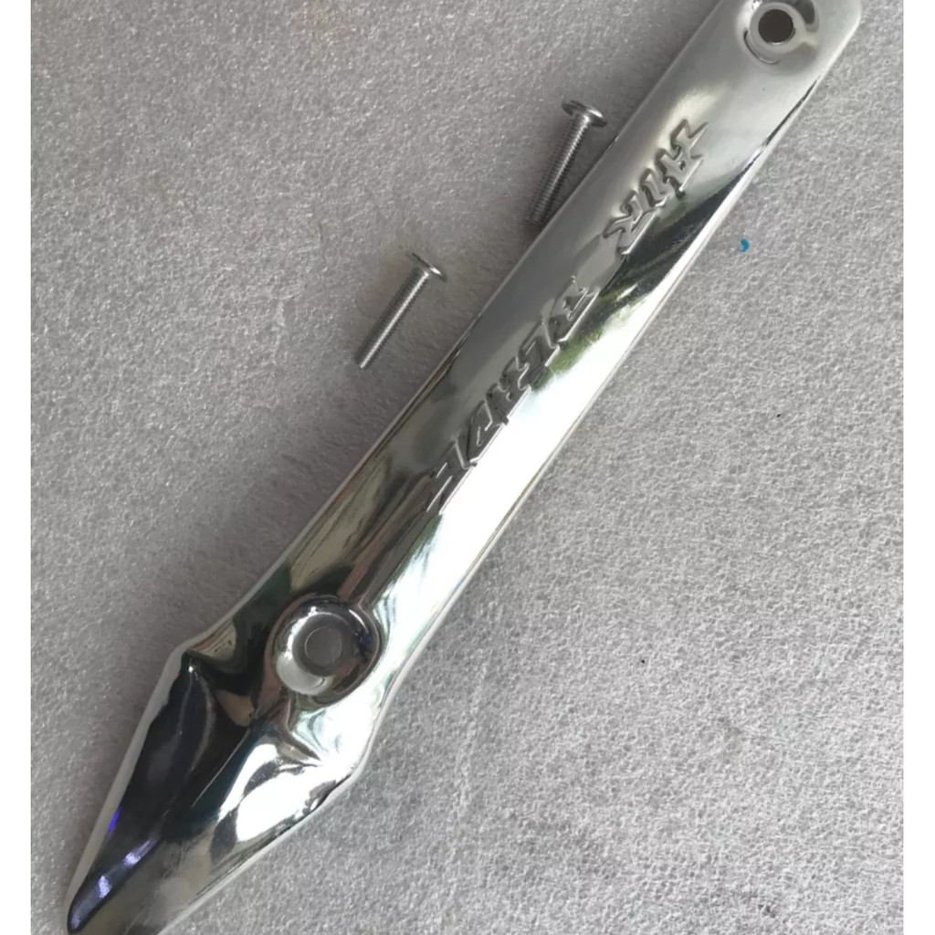 ỐP MŨI TÊN CHE PÔ AIR BLADE 2008-2010 INOX - CÓ KÈM ỐC