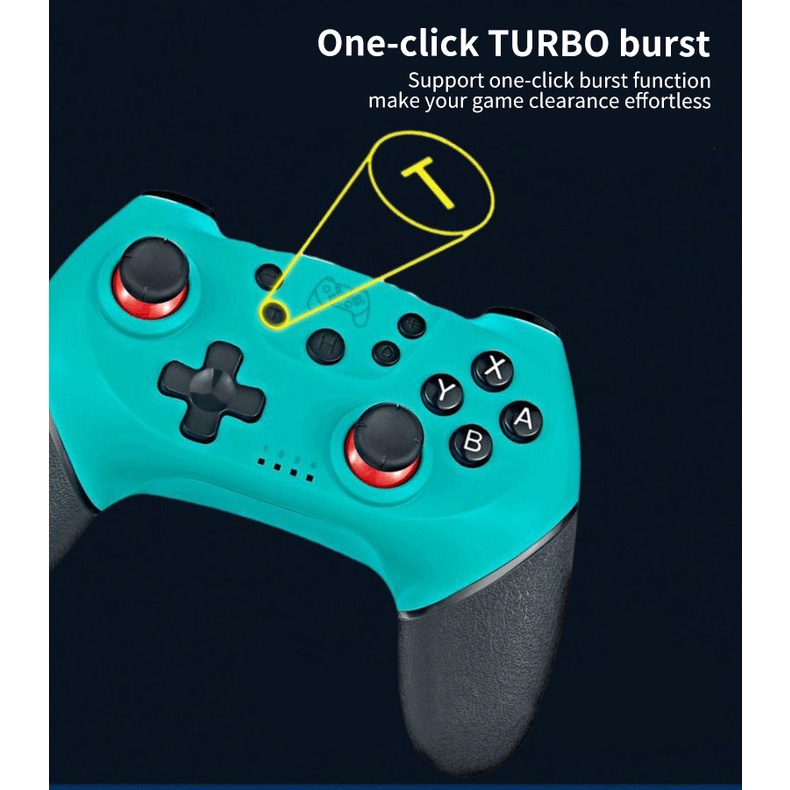 Tay cầm chơi game GOOJODOQ bluetooth không dây cho Nintendo Switch Lite