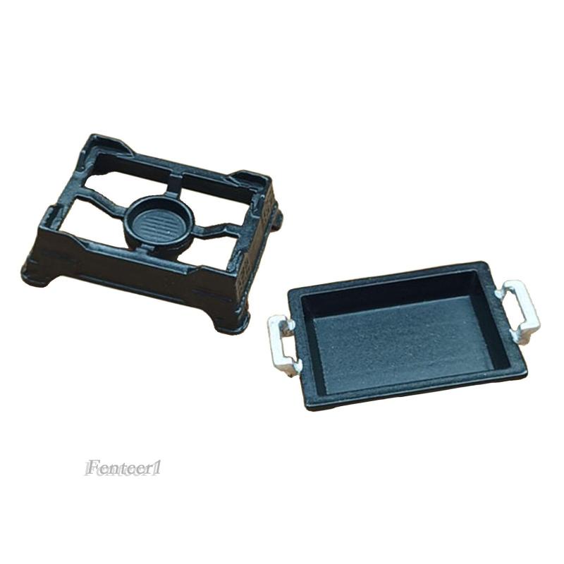 [Fenteer1] Mô Hình Chậu Cá Mini 1 / 12 Trang Trí Tiểu Cảnh Phòng Ăn