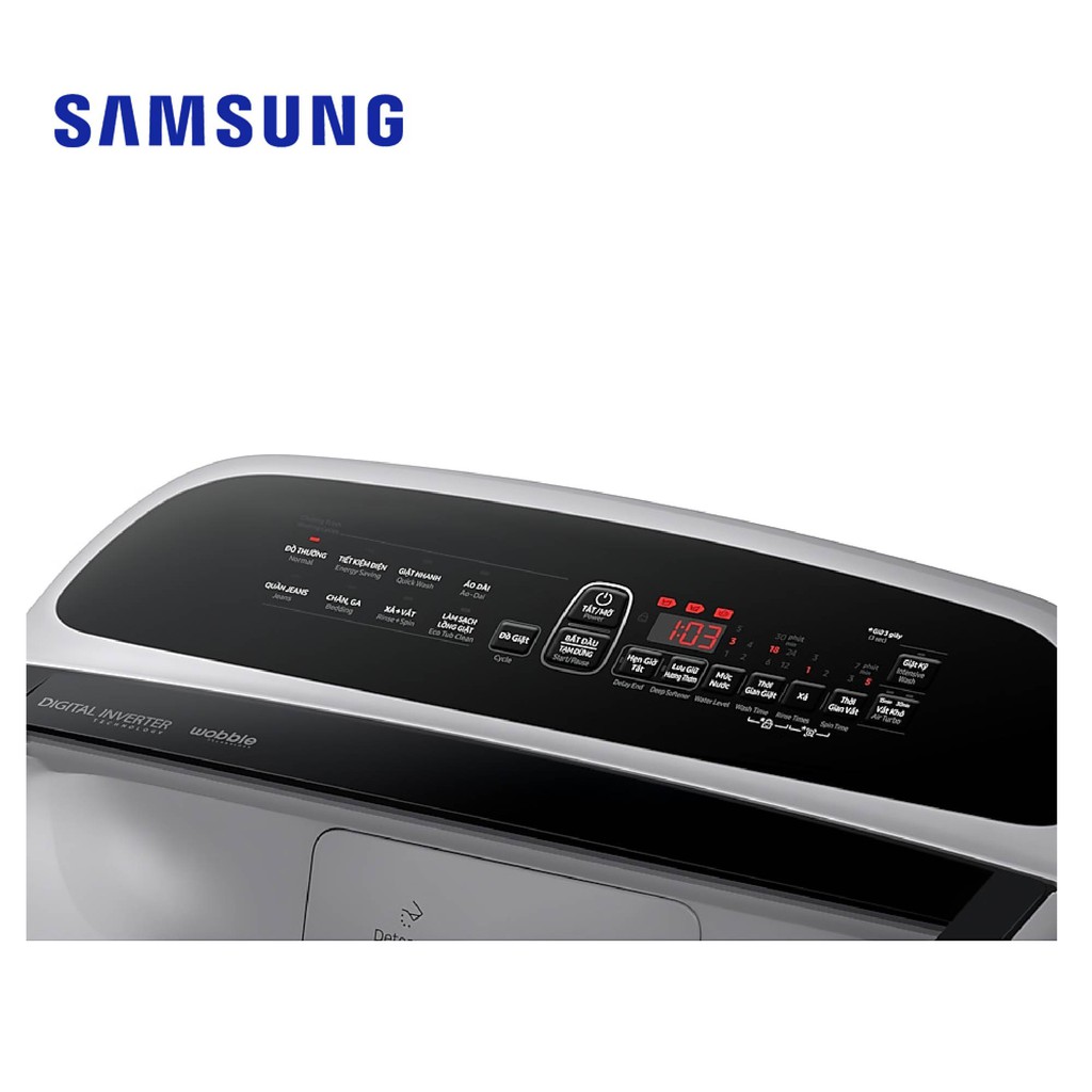 Máy Giặt Cửa Trên Digital Inverter Samsung 8.5kg - WA85T5160BY/SV