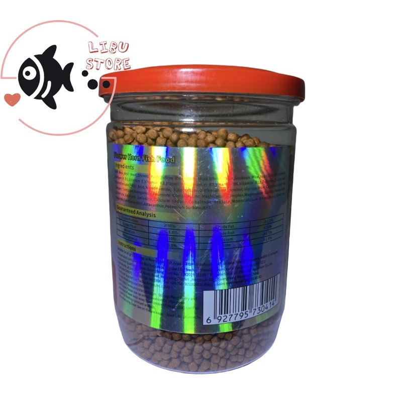 Cám Porpoise Tăng Màu Cho Cá La Hán - Hủ 180gram