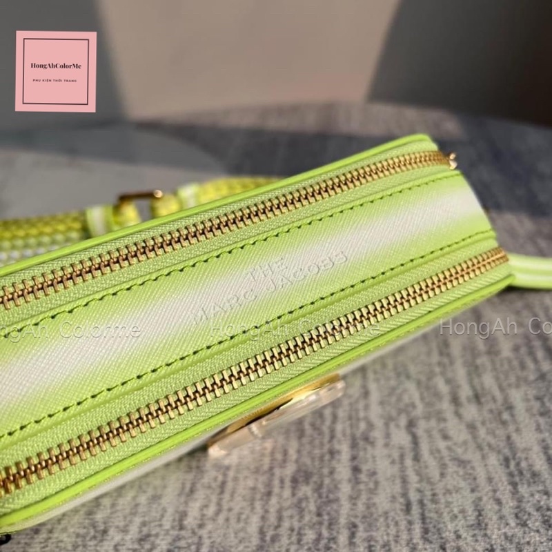 Túi đeo chéo nữ 2 ngăn da thật dây đeo jacquard