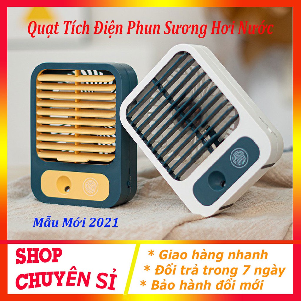 [Mã ELHA22 giảm 5% đơn 300K] Quạt Hơi Nước Mini Phun Sương Tạo Ẩm Quạt Điều Hòa - Hàng hot cho mùa hè này