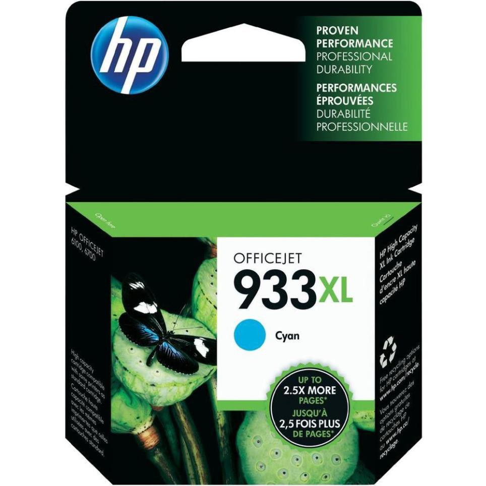 Mực In HP 933XL Cyan OfficeJet Ink Cartridge - CN054A