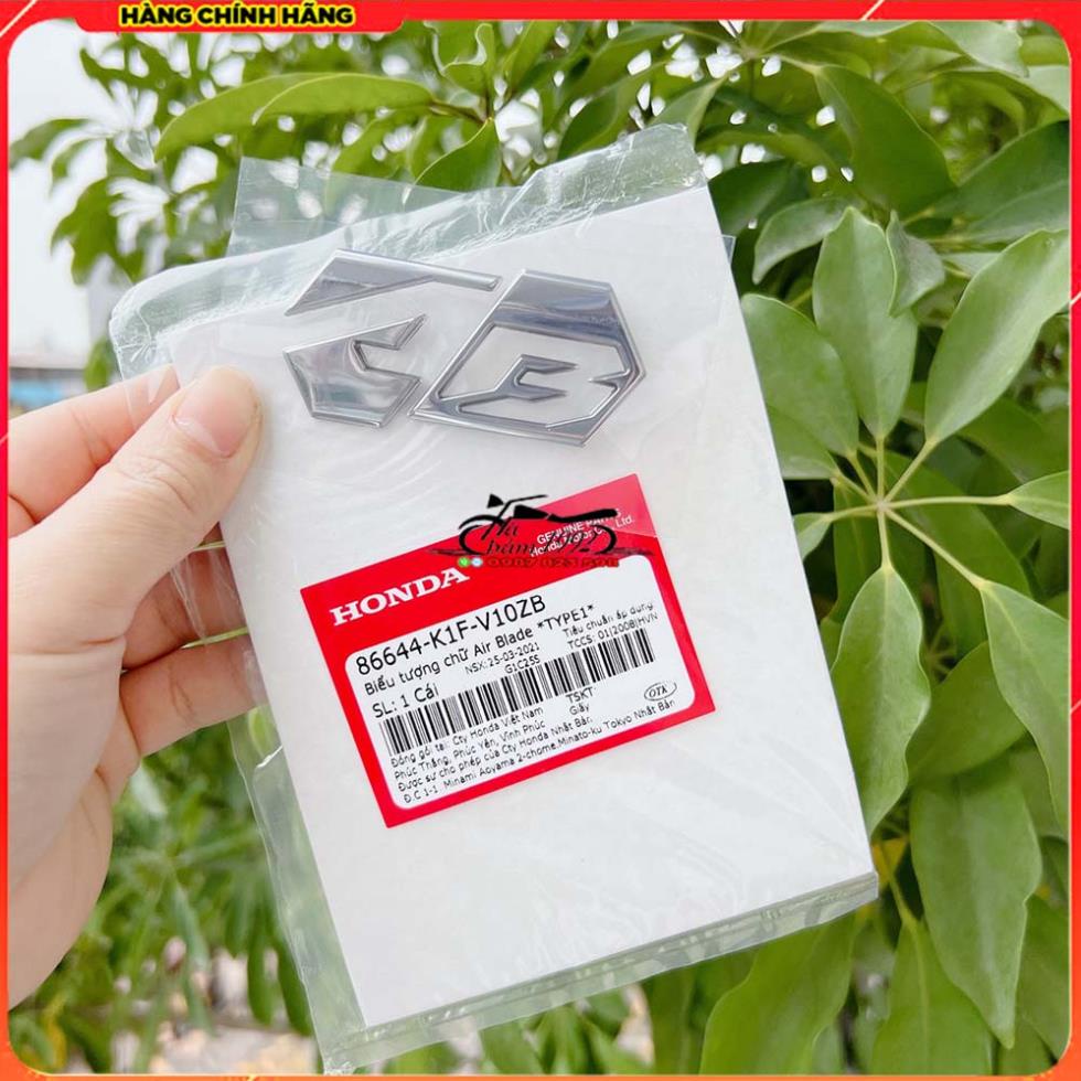 🏆 Logo Airblade AB 2020 2021 2022 2023 chính hãng Honda , Tem Chữ AB Dán Xe AB 125,150,160🏆