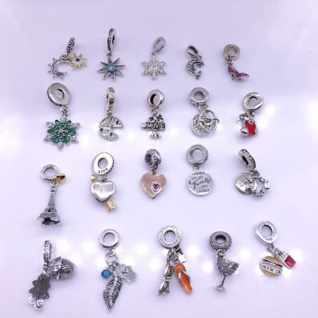 Charm treo bạc s925 ( vừa tất cả các vòng tay)