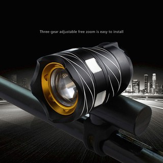 Đèn Led Sạc Usb Xml T6 Cho Xe Đạp
