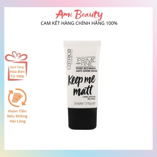 Kem Lót Catrice Pore Refining Anti Shine Base Oil Free