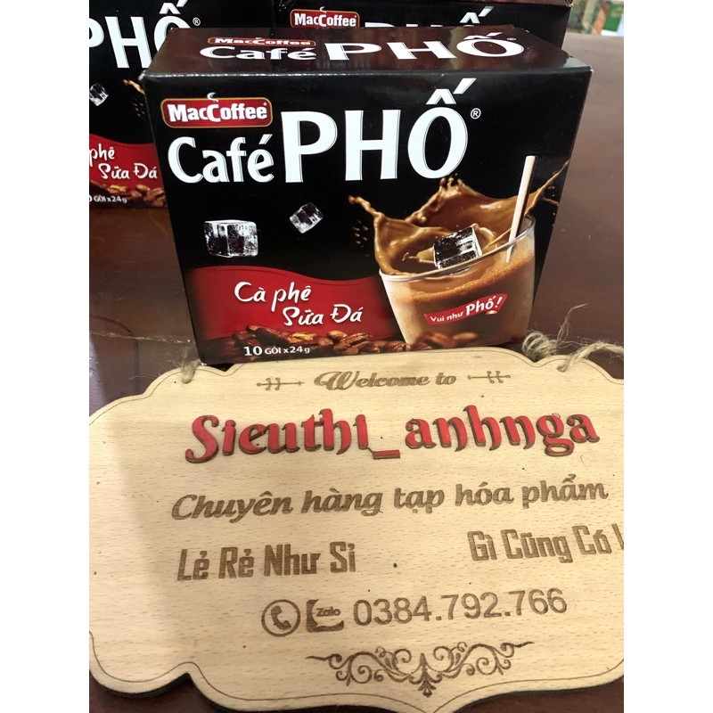 Cà Phê Phố  Hộp 10 gói x 24g