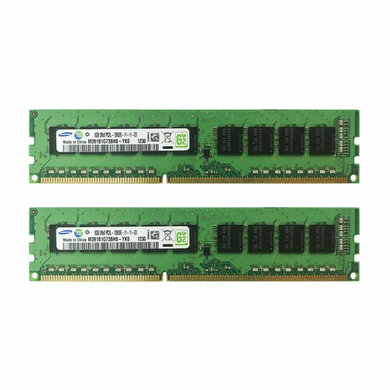 Ram 8GB DDR3L PC3L 12800E 1600Mhz ECC UDIMM Bộ nhớ máy chủ