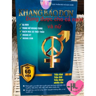 Trinh nữ hoàng cung Khang Bảo Đơn hỗ trợ u xơ, u nang, tiểu dắt, tiểu đêm