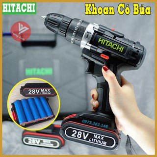 Máy khoan pin hitachi 28v