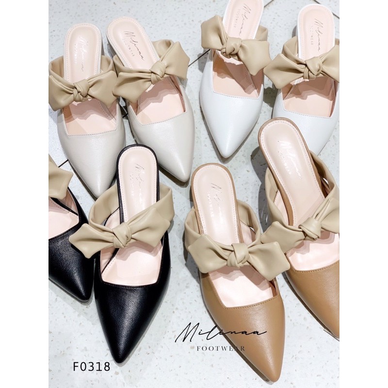 GIÀY SỤC BỐN PHÂN PHỐI QUAI CỘT NƠ F0318 | BigBuy360 - bigbuy360.vn