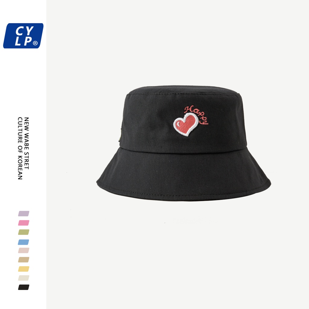 Nón Vành Thêu Chữ Phong Cách Hàn Quốc Cho Nữ