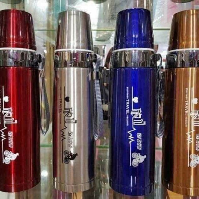 [ sale mùa hè] Bình Giữ Nhiệt Inox 800ml .