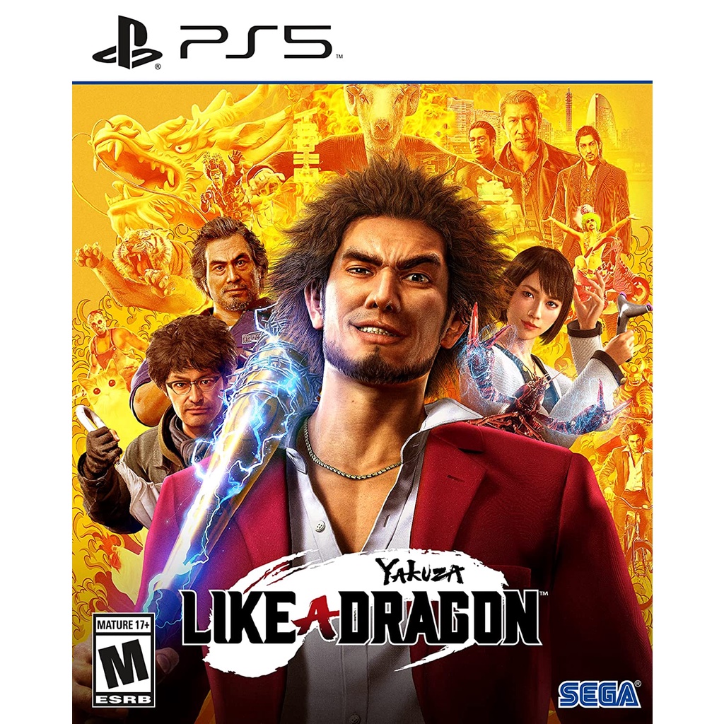 [US] Đĩa game Yakuza Like a Dragon - PS5