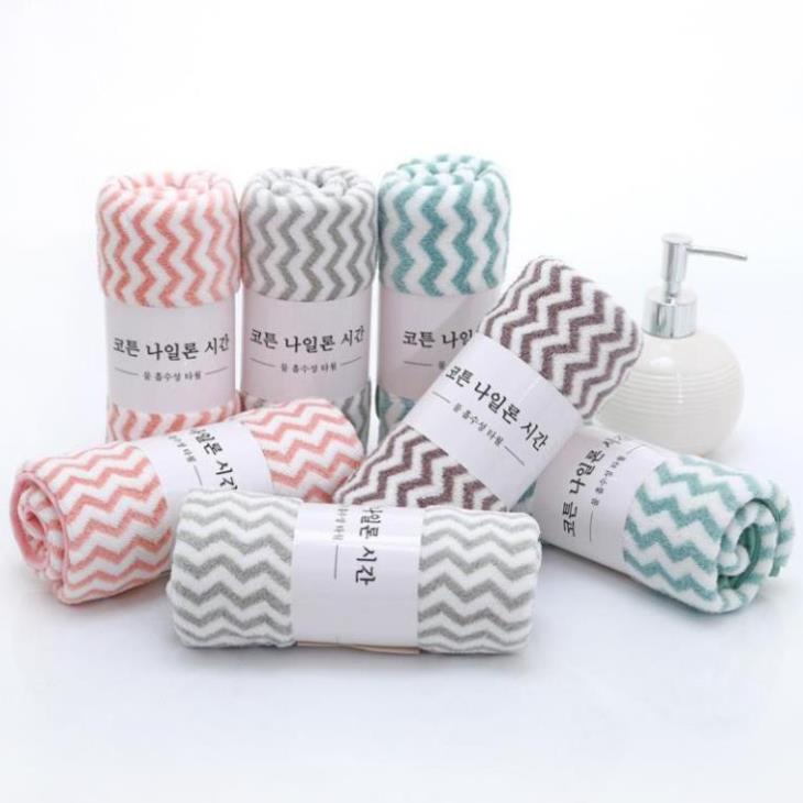 [DEAL SỐC ] KHĂN RỬA MẶT LÔNG CỪU XUẤT HÀN QUỐC KT 50x35cm