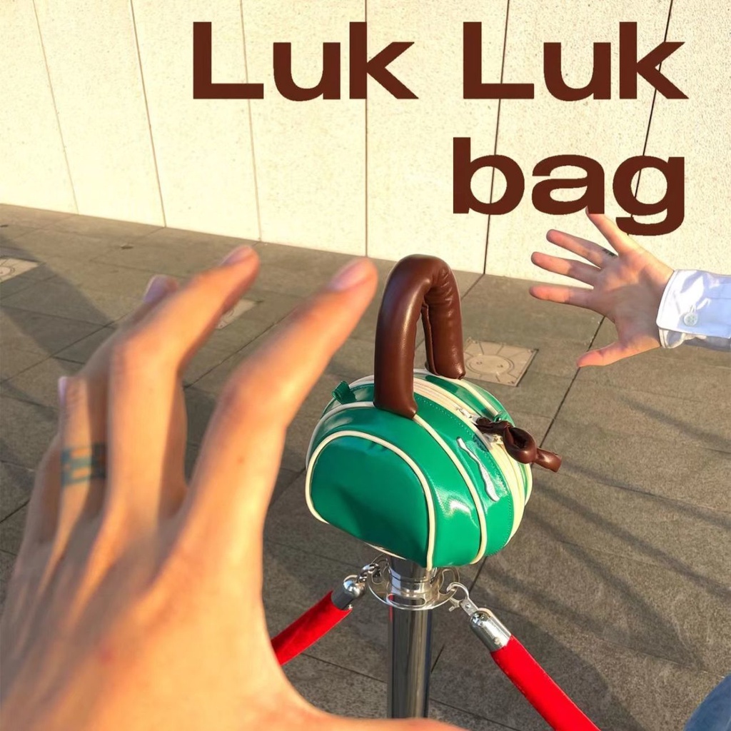 Túi Xách Đeo Vai / Kẹp Nách Hình Quả Bí Ngô Nhỏ Nhắn Xinh Xắn