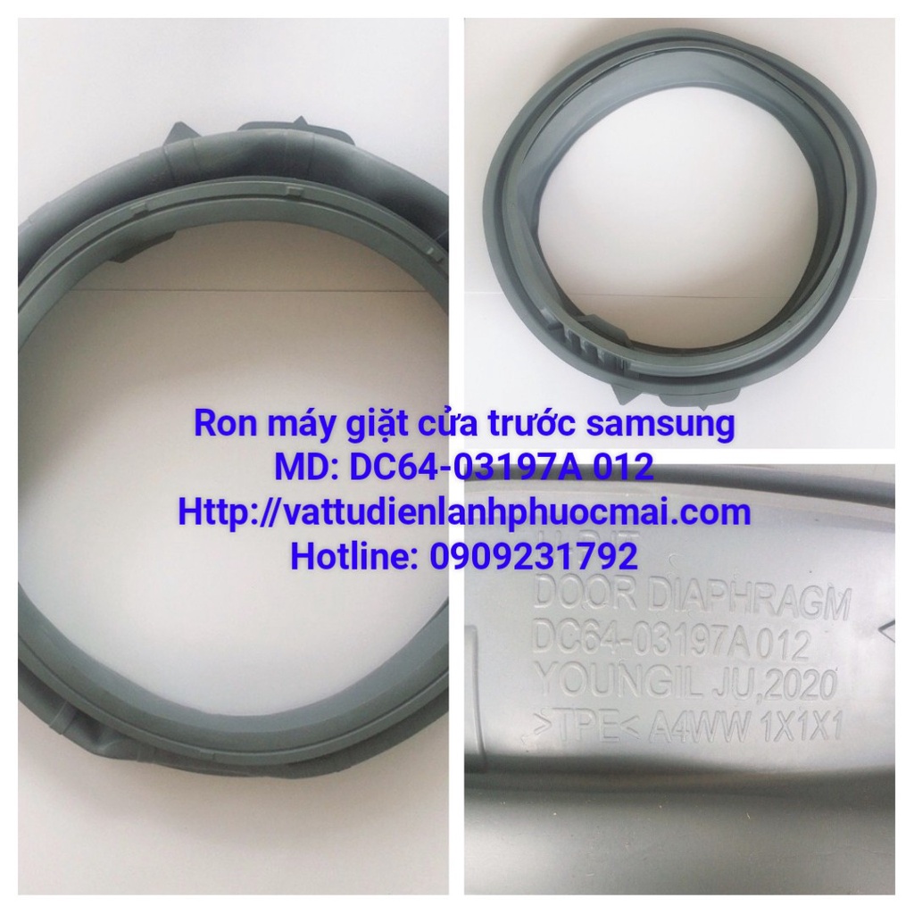 RON MÁY GIẶT CỬA TRƯỚC SAMSUNG MD : DC64 - 03197A 012 PHƯỚC MÃI