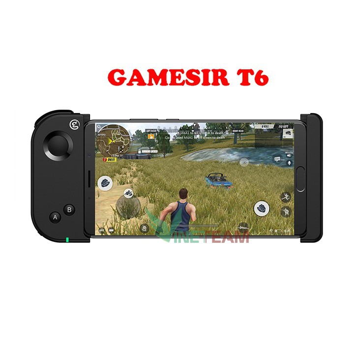 Tay cầm chơi game một bên Bluetooth Gamesir T6 cho Android, iOs iPhone chơi Liên quân, Pubg Mobile -dc3657