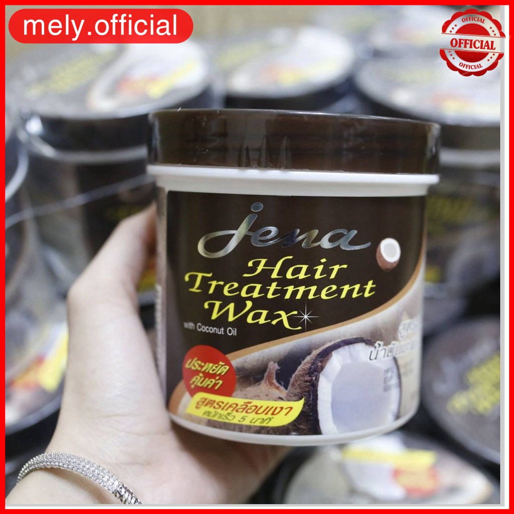 Kem Ủ Tóc Dầu Dừa JENA Thái Lan 500ml chuyên dành cho tóc nhuộm giúp cân bằng độ ẩm, giữ màu tóc lâu phai, mềm mượt