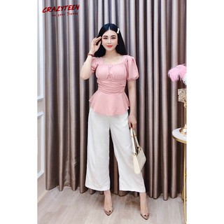 Aó kiểu form peplum crazyteen