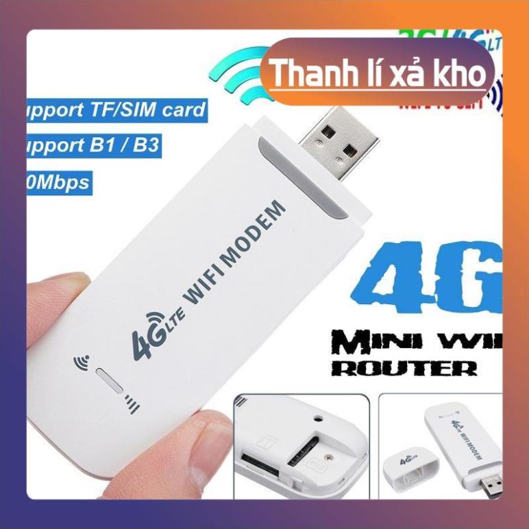 USB DCOM 3G 4G DONGLE phát Wifi từ sim 3G/4G dùng được đa mạng. BH 6 tháng 1 đổi 1
