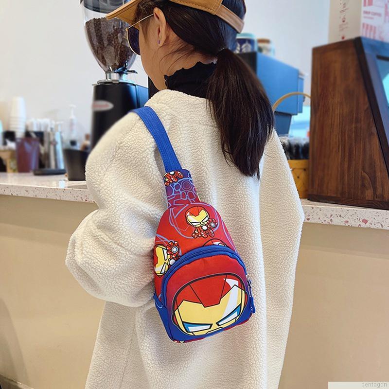 Túi đeo chéo vai họa tiết hoạt hình dễ thương cho bé