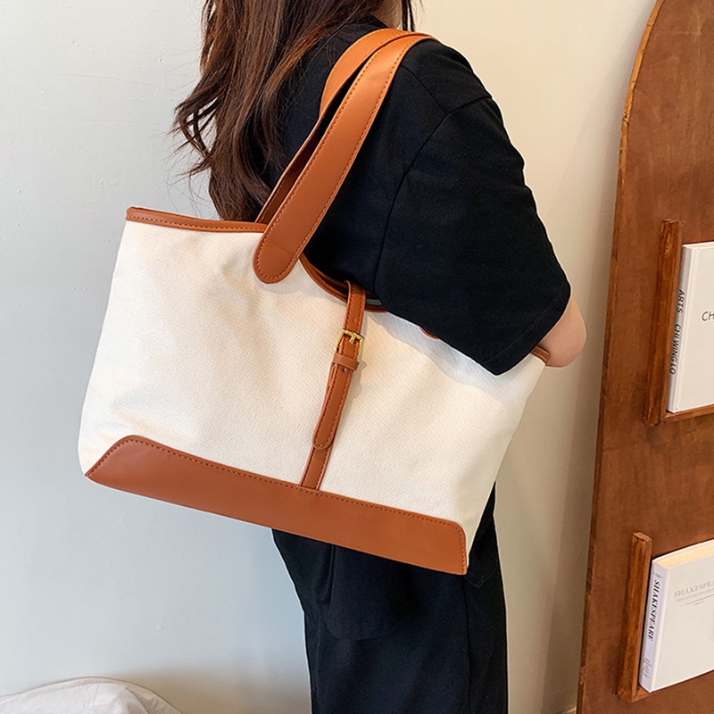 Túi canvas Sức Chứa Lớn Dễ Phối Đồ Thời Trang Cho Nữ